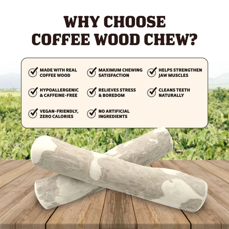 20% OFF Singapaw Coffee Wood Dog Chew (4 Sizes)