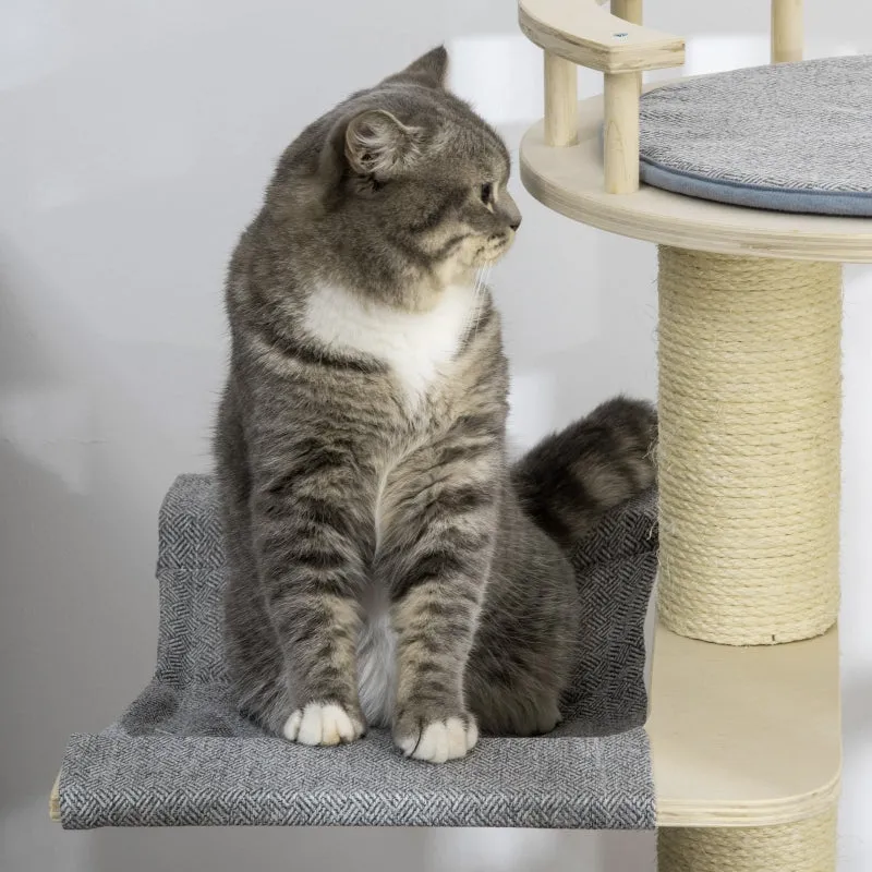 35" Cat Tree Activity Centre - Natural