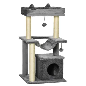 39.25'' Cat Tree Multi-Level - Gray