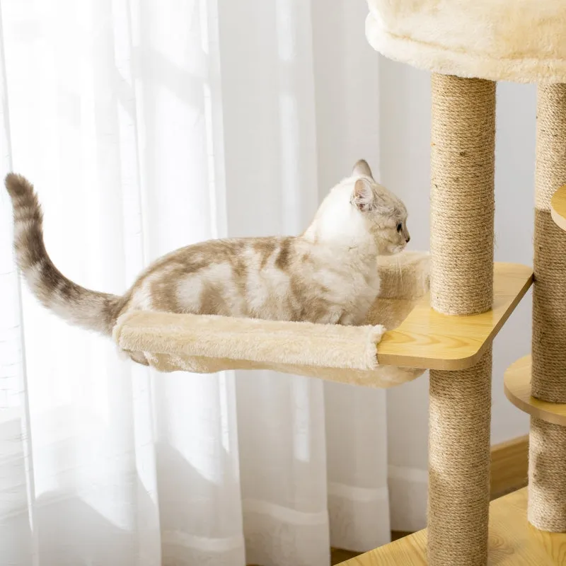 39" Multi-Level Cat Tree - Yellow