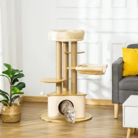 39" Multi-Level Cat Tree - Yellow
