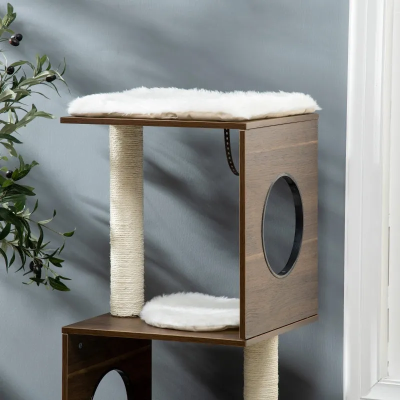 49" Multi-Level Cat Tree - Brown