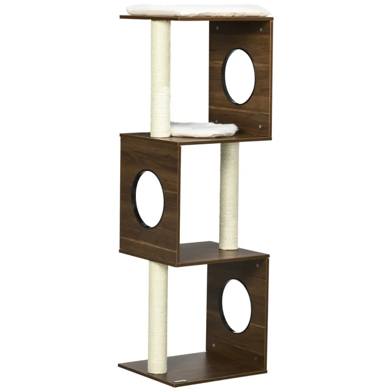 49" Multi-Level Cat Tree - Brown