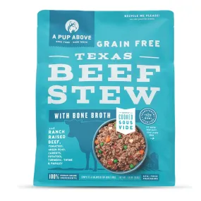 A Pup Above Frozen Grain Free Texas Beef Stew Dry Dog Food 3lb