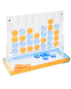 Acrylic Connect Four Multicolor