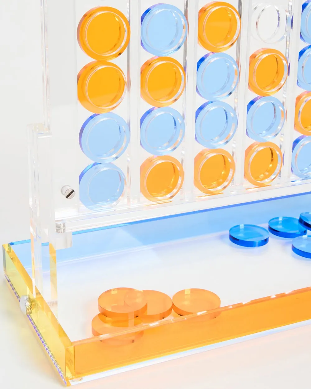 Acrylic Connect Four Multicolor
