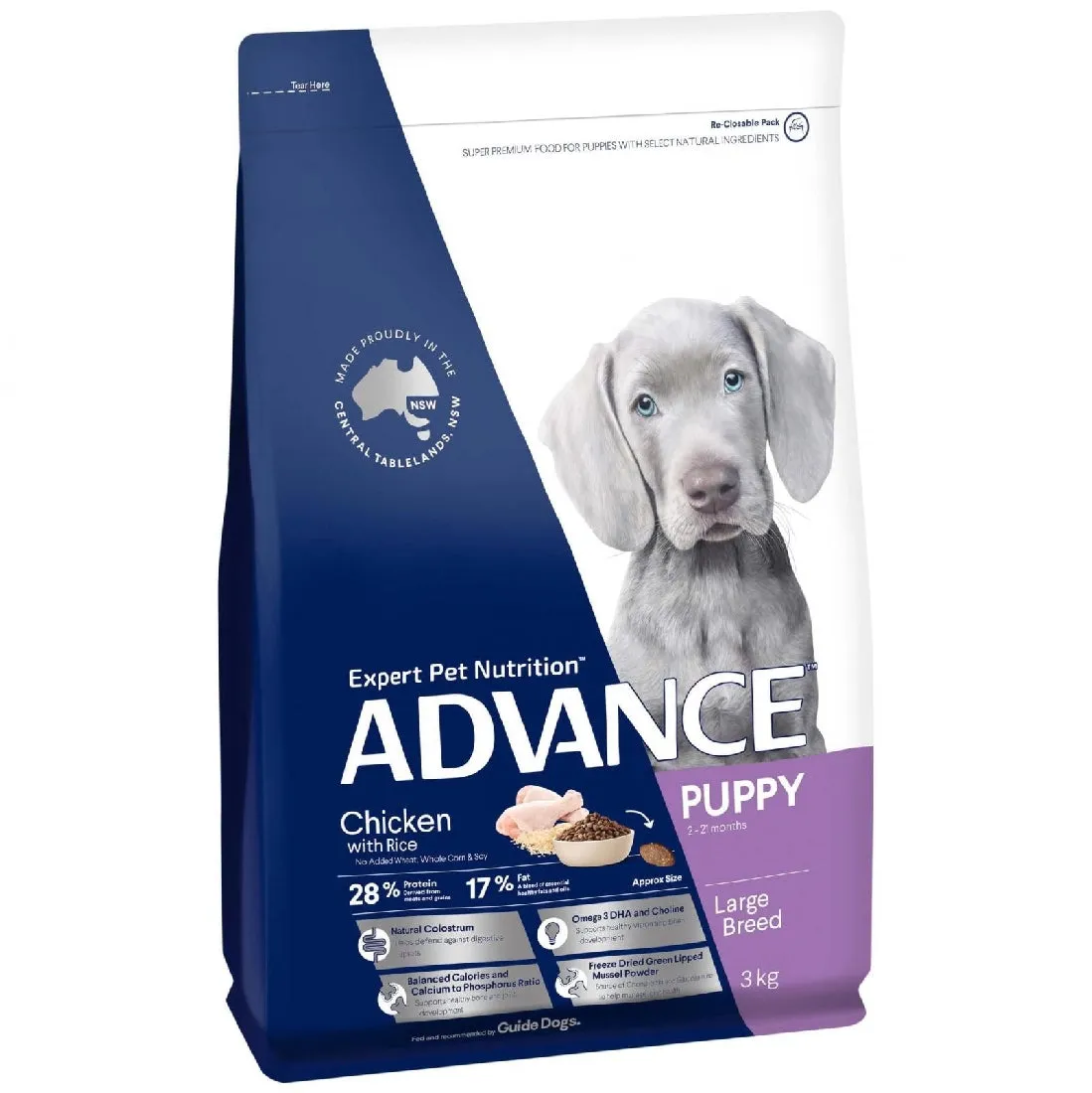 ADVANCE PUPPY GROWTH LARGE  BREED 15KG