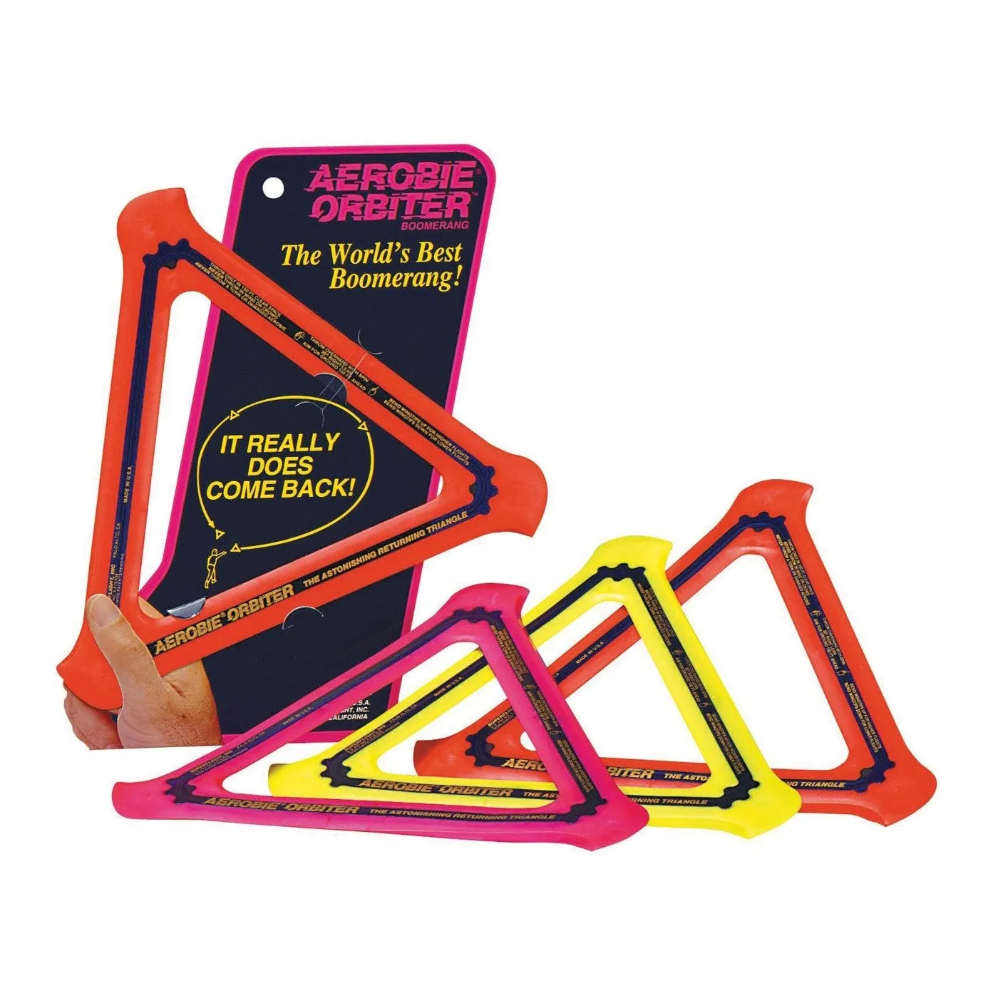 Aerobie Orbiter Boomerang Triangle