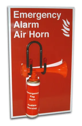 Air Horn Holder Complete - for post fixing