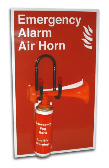 Air Horn Holder Complete - for post fixing