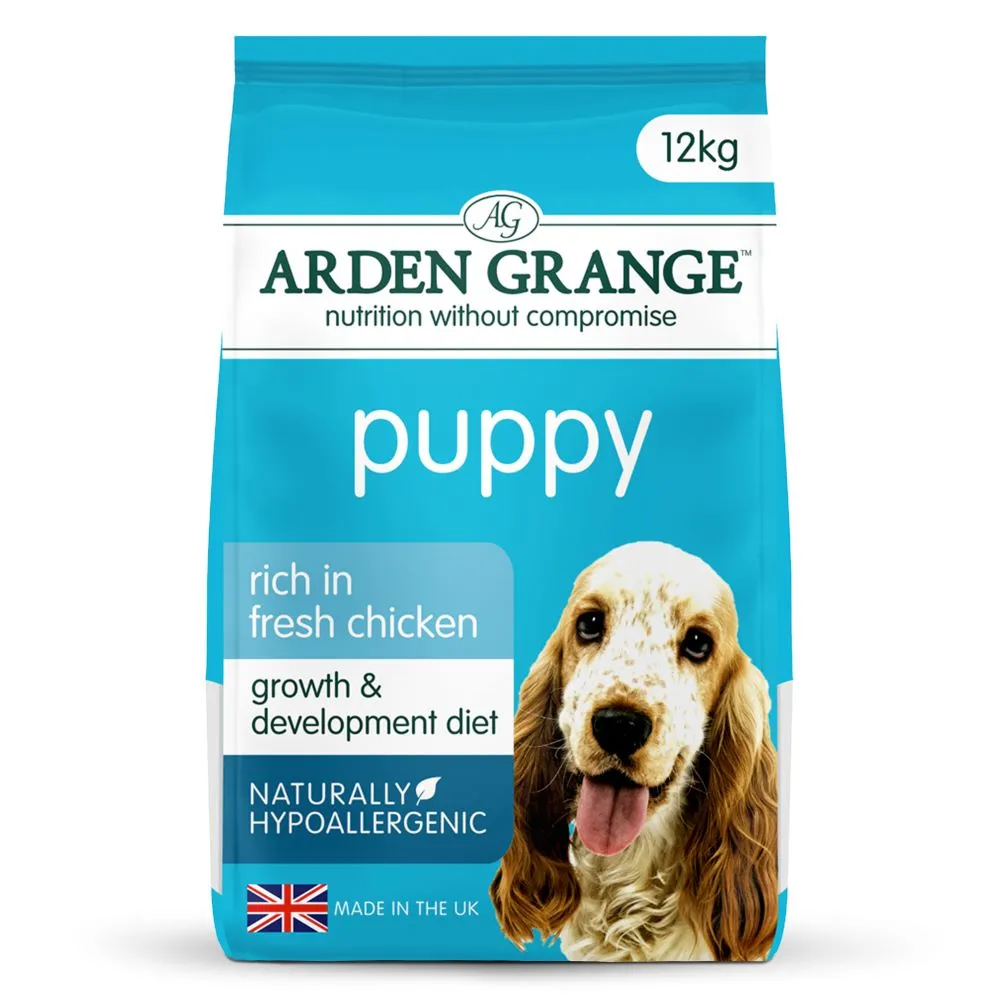 Arden Grange Puppy/Junior Rich In Fresh Chicken 12kg