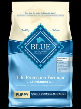 Blue Buffalo Chicken & Rice Puppy Dry Dog Food 15lb
