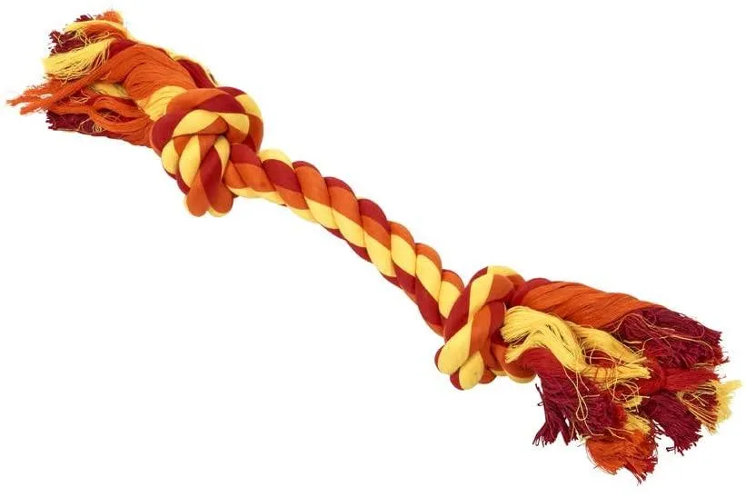 BUSTER Dental Rope 2-Knot Dog Toy