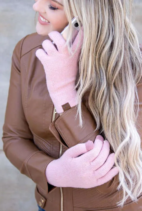 CC Cashmere Blend Touch Screen Gloves