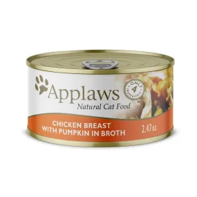 Chicken Breast With Pumpkin In Broth Cat Can
