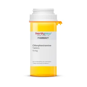Chlorpheniramine Tablets, 4mg