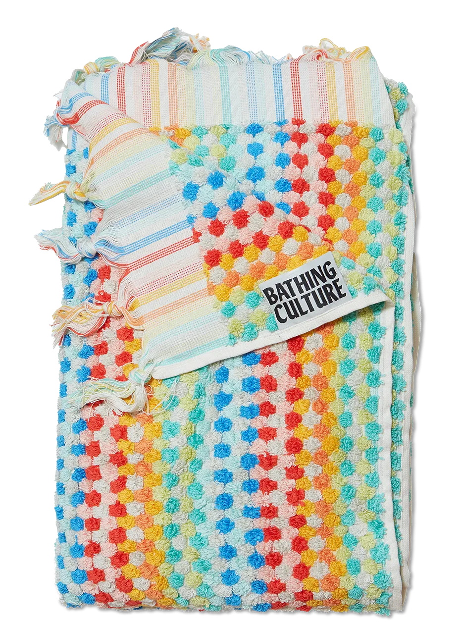 Cosmic Rainbow Towel (Organic) - Body Towel