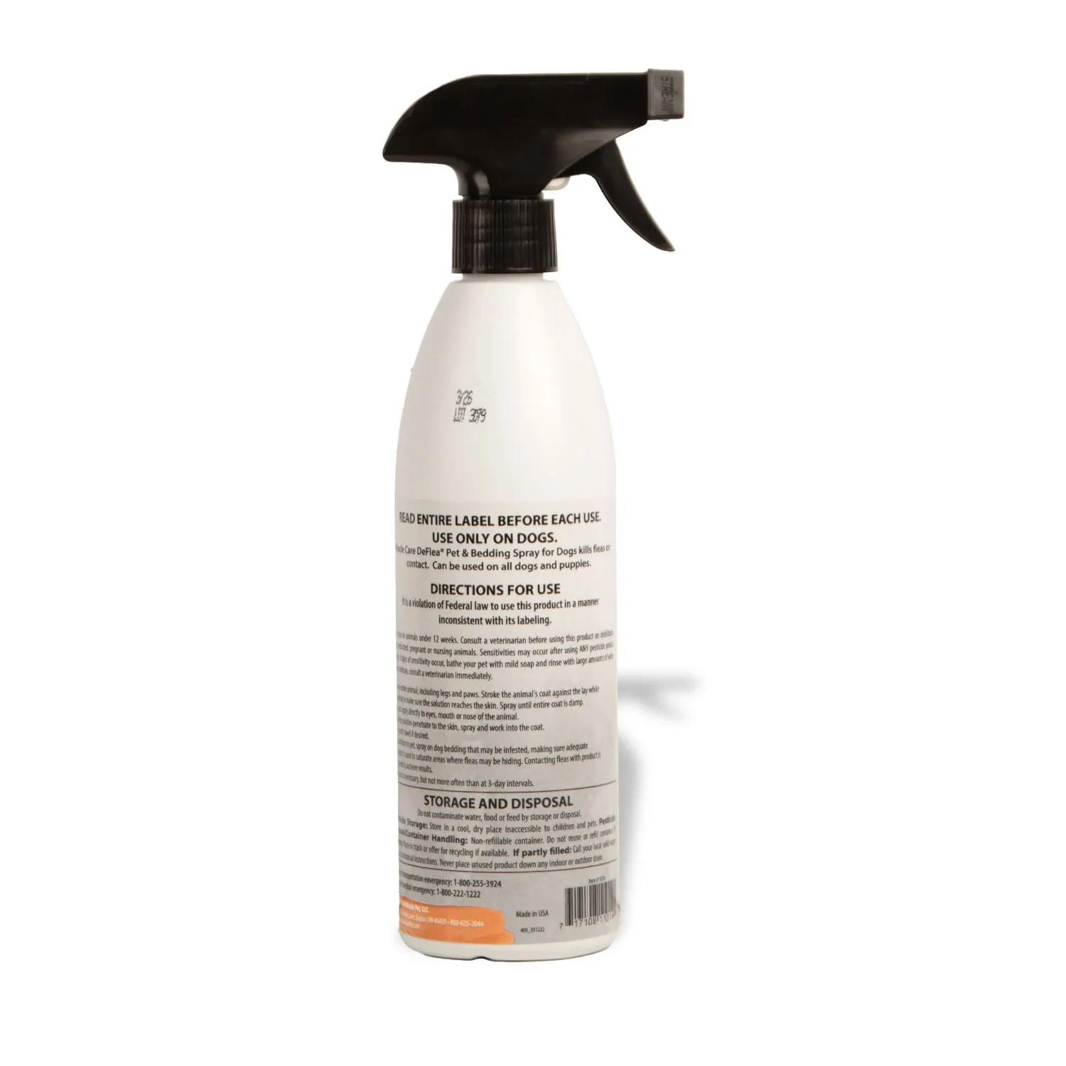 DeFlea Pet & Bedding Spray for Dogs
