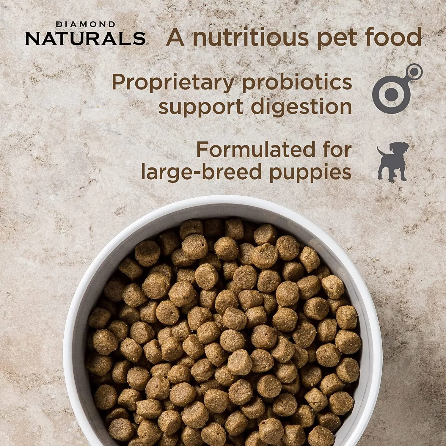Diamond Naturals Large Breed Puppy Food Lamb & Rice Recipe