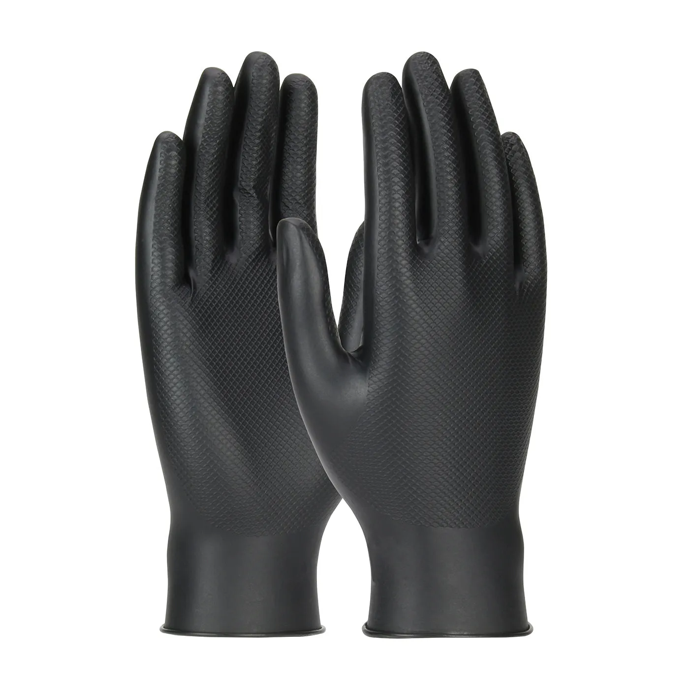 Disposable Gloves - PIP Grippaz™ Skins Ambidextrous Nitrile w/ Textured Fish Scale Grip - 6 Mil (Box of 50), GP67246