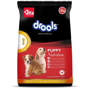 Drools Chicken and Egg Puppy Dog Food, 15kg