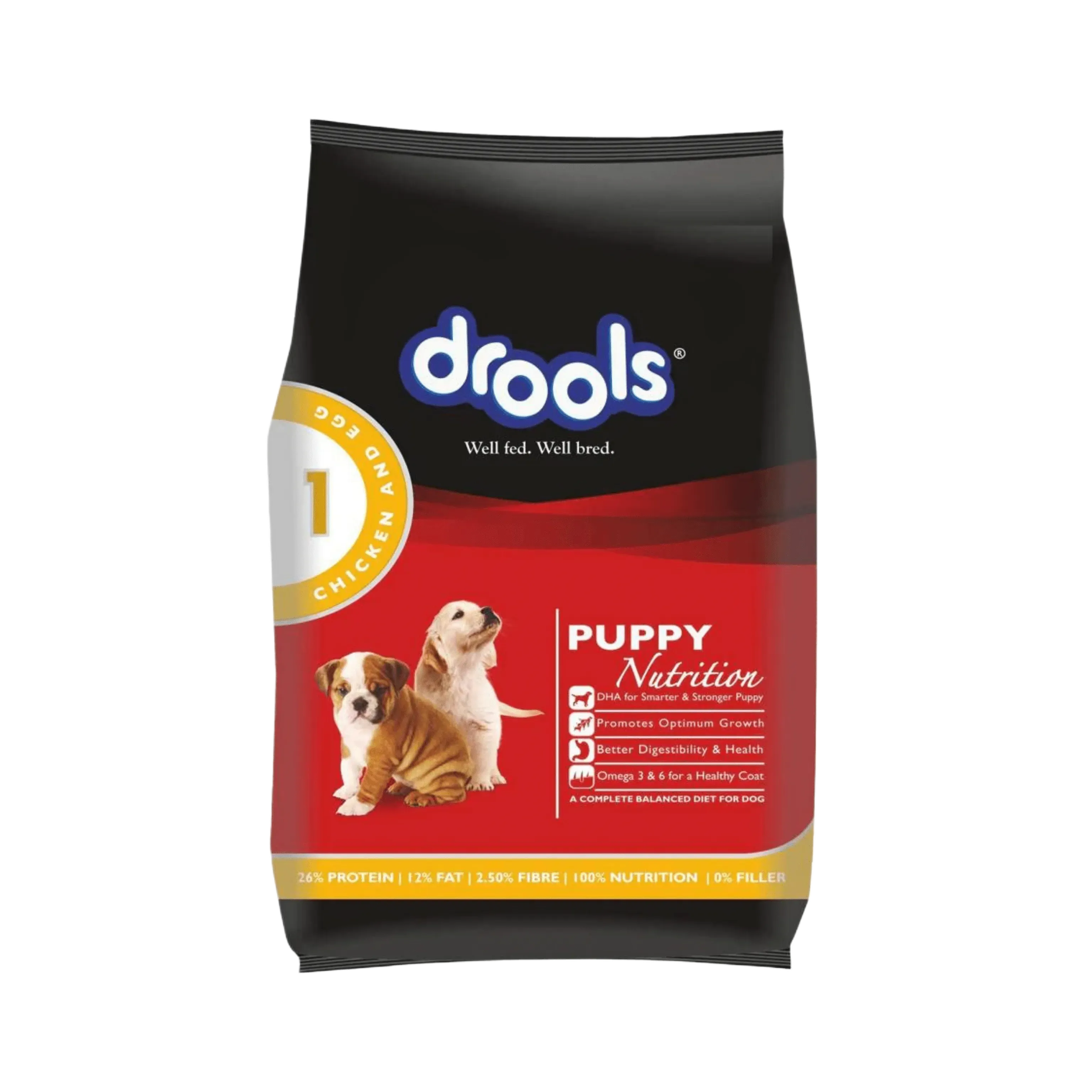 DROOLS PUPPY CHIC & EGG DRY FOOD (XXS)