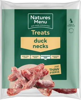 Duck Necks Frozen Raw Treat