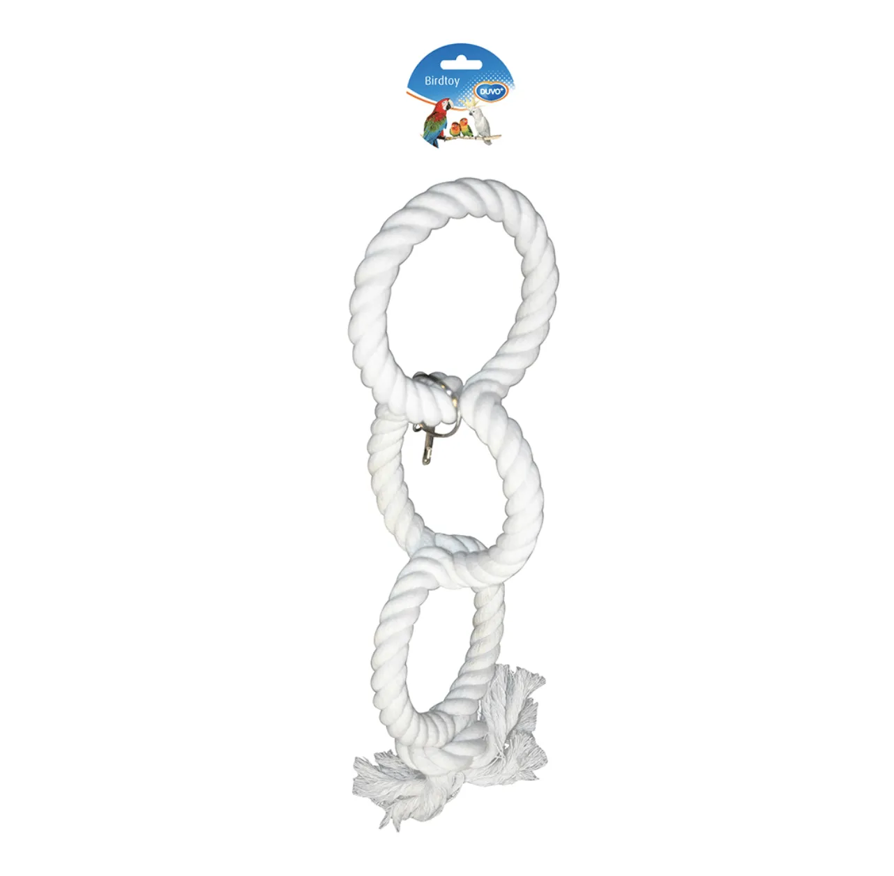 DUVO PLUS Bird/Parrot Toys Ring Perch-