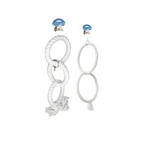 DUVO PLUS Bird/Parrot Toys Ring Perch-