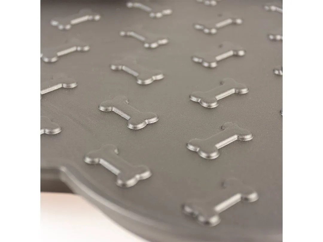 ECO placemat bone 46,8x33x,2,5cm black