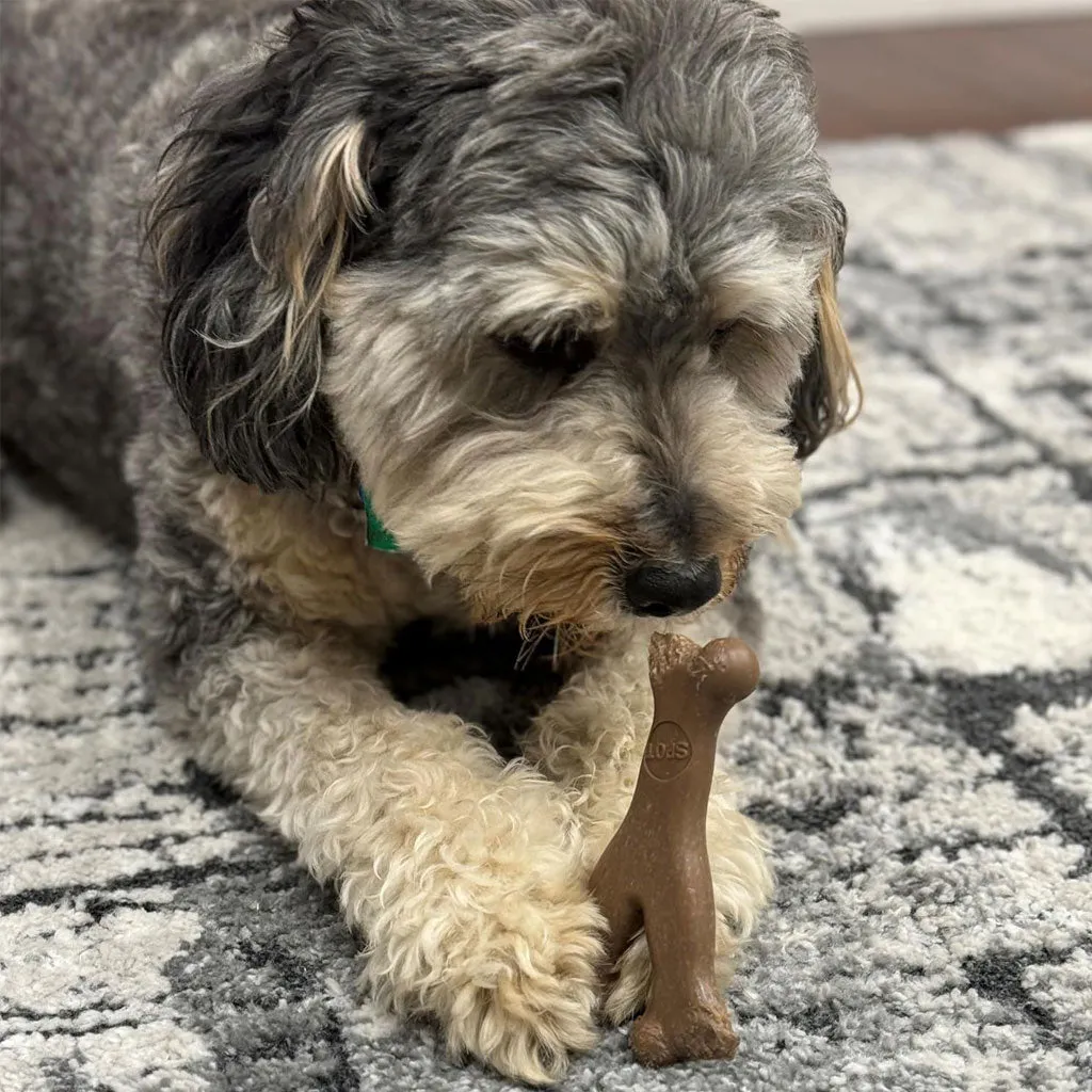 Ethical Pet Bam-bones Bacon Flavored Wish Bone for Dogs