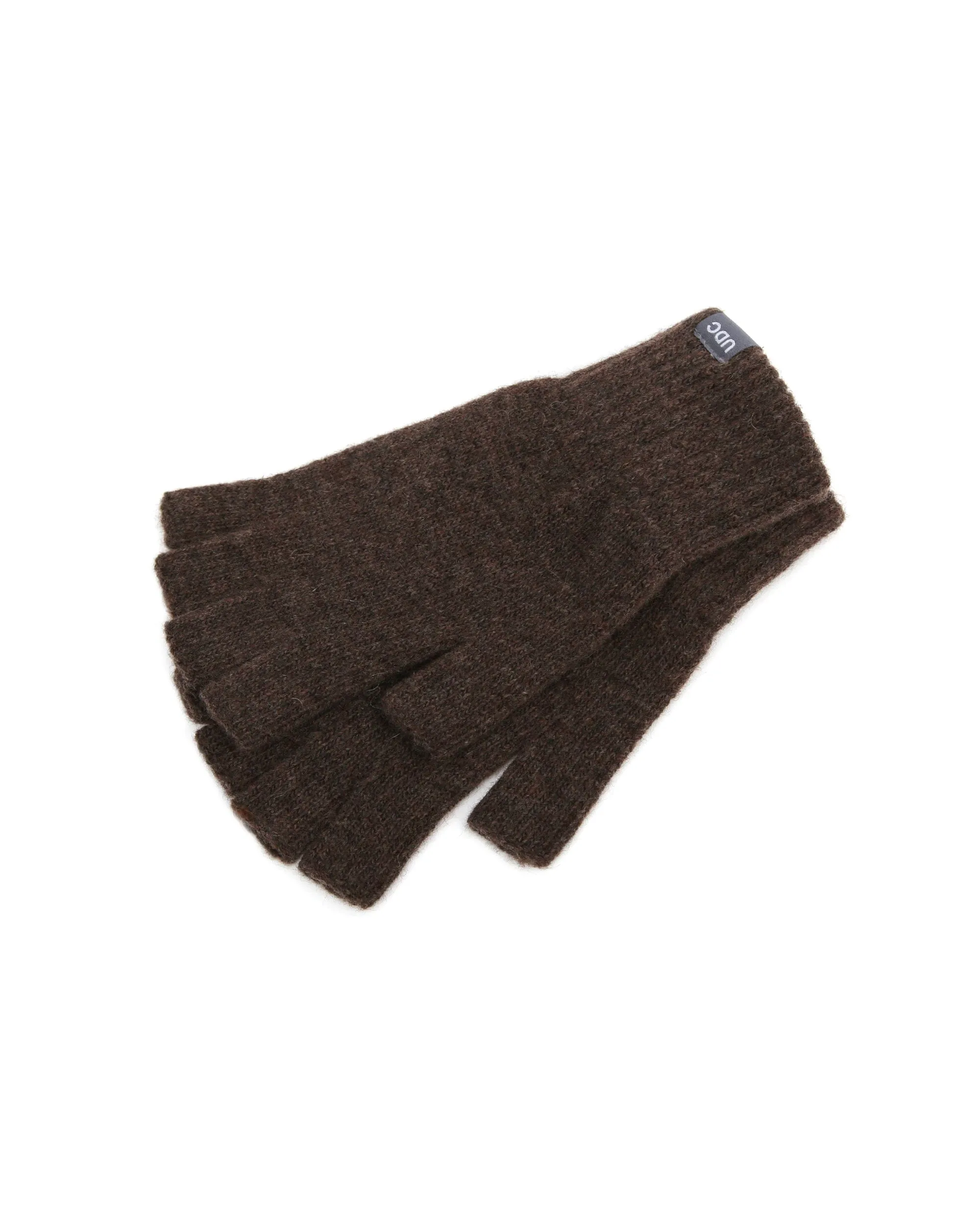 FINGERLESS / UDC / MELANGE / WOOD BROWN