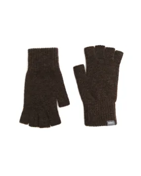 FINGERLESS / UDC / MELANGE / WOOD BROWN