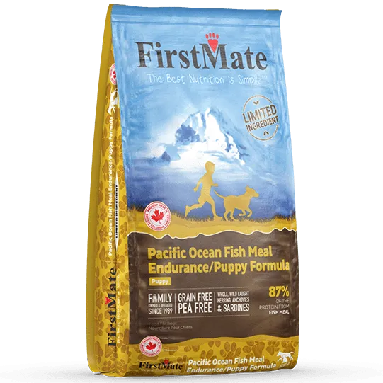 FirstMate LID Pacific Ocean Fish Meal Endurance/Puppy Formula Dry Dog Food