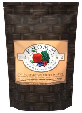 Four-Star Nutritionals Pork and Applesauce Recipe from Fromm
