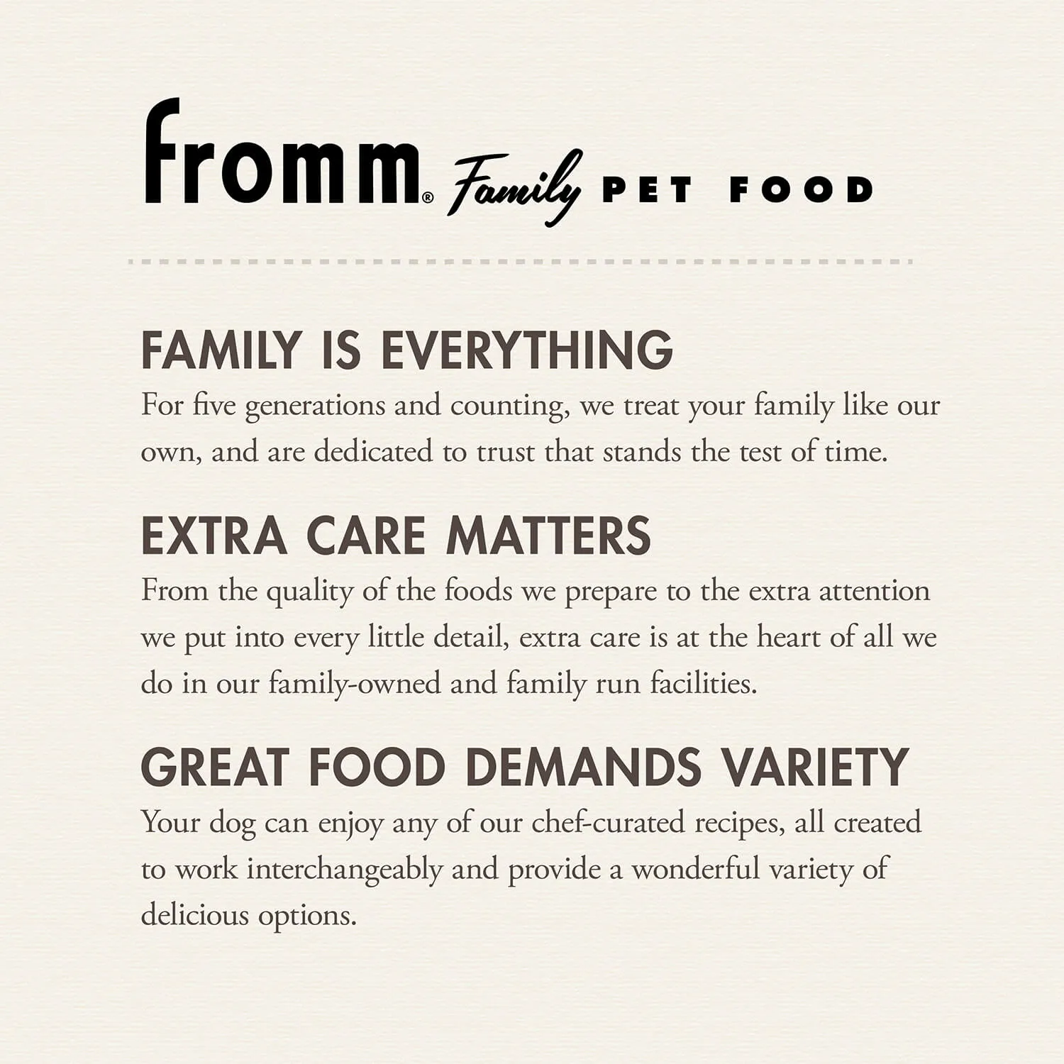 Four-Star Nutritionals Pork and Applesauce Recipe from Fromm