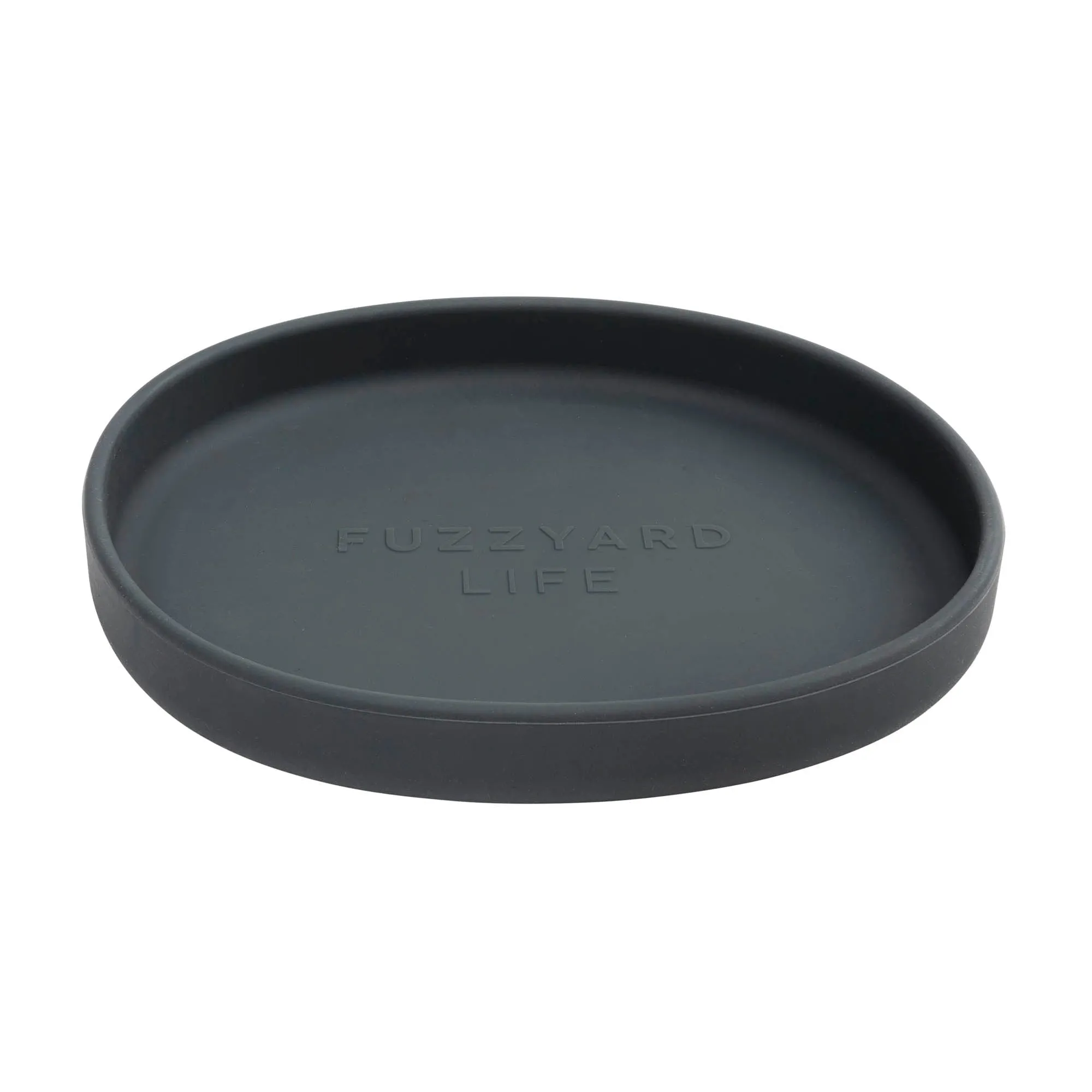 FuzzYard Life Silicone Cat Dish Slate Grey^^^