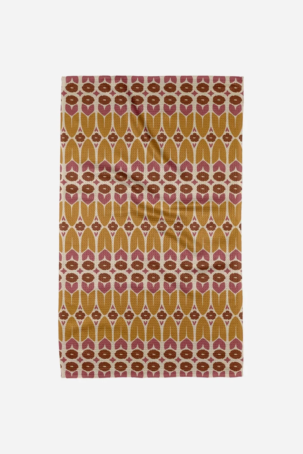 Geometry Towels Autumn Groove Kitchen Tea Towel