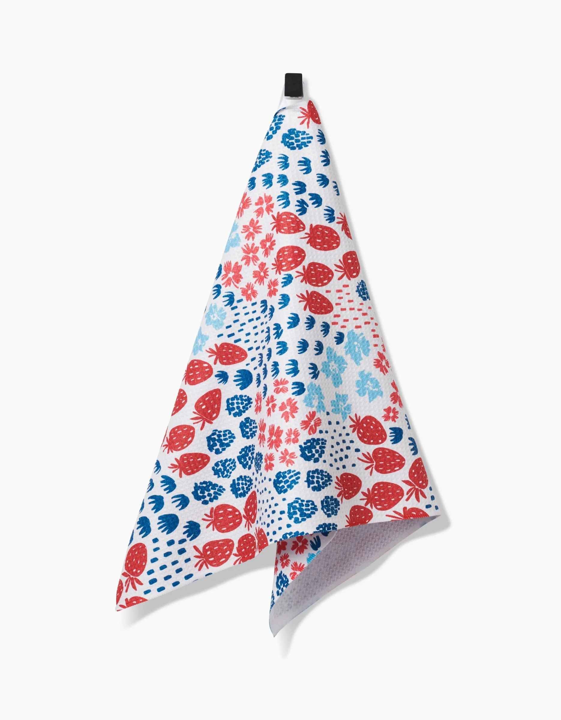 Geometry Towels Berry Meadow Kitchen Tea Towel