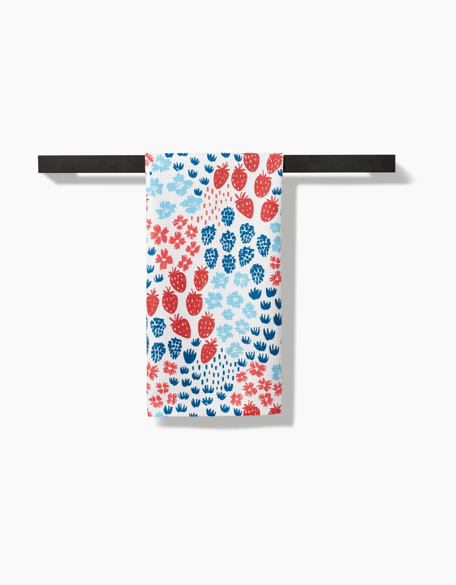 Geometry Towels Berry Meadow Kitchen Tea Towel