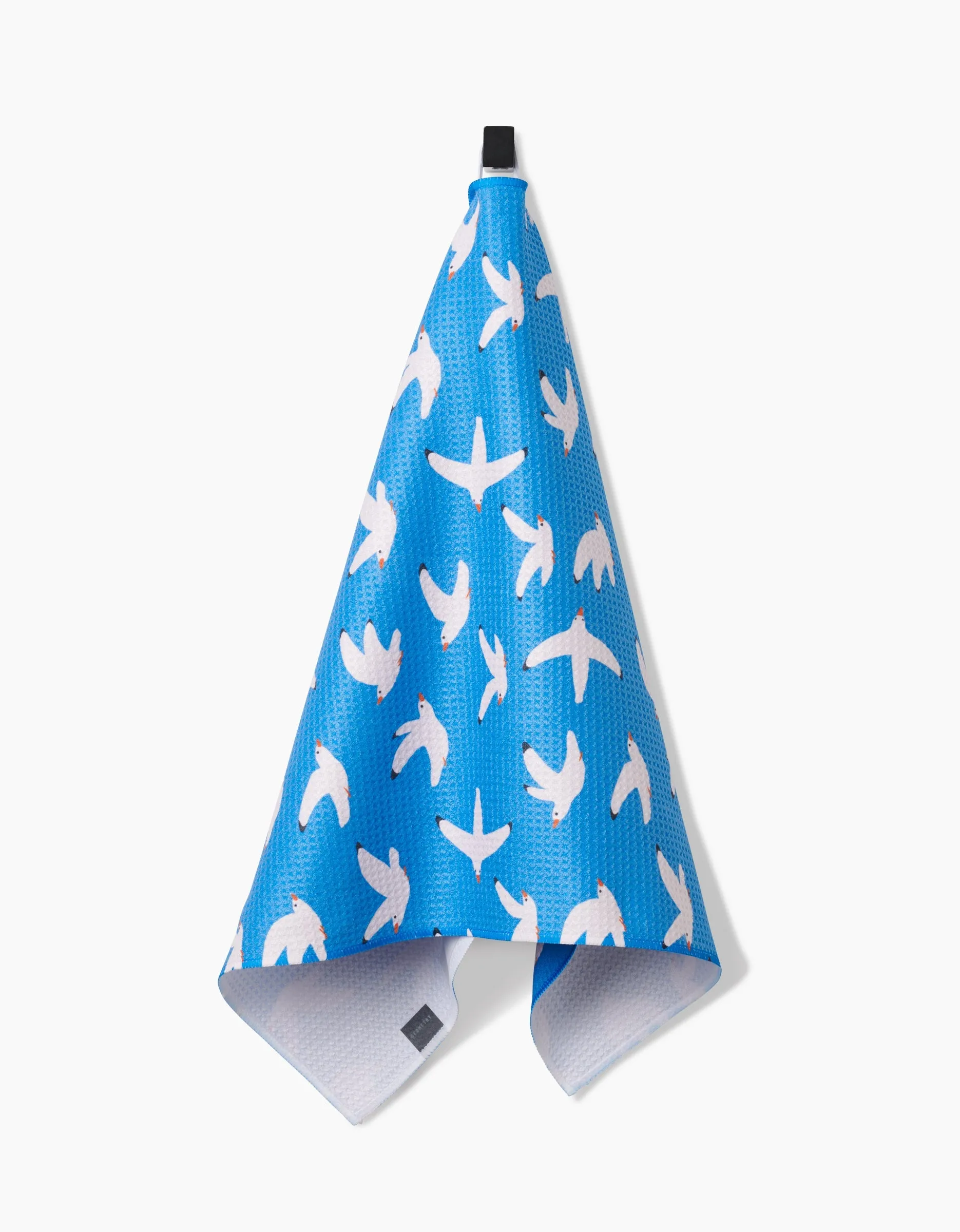 Geometry Towels Seagulls Kitchen Tea Towel
