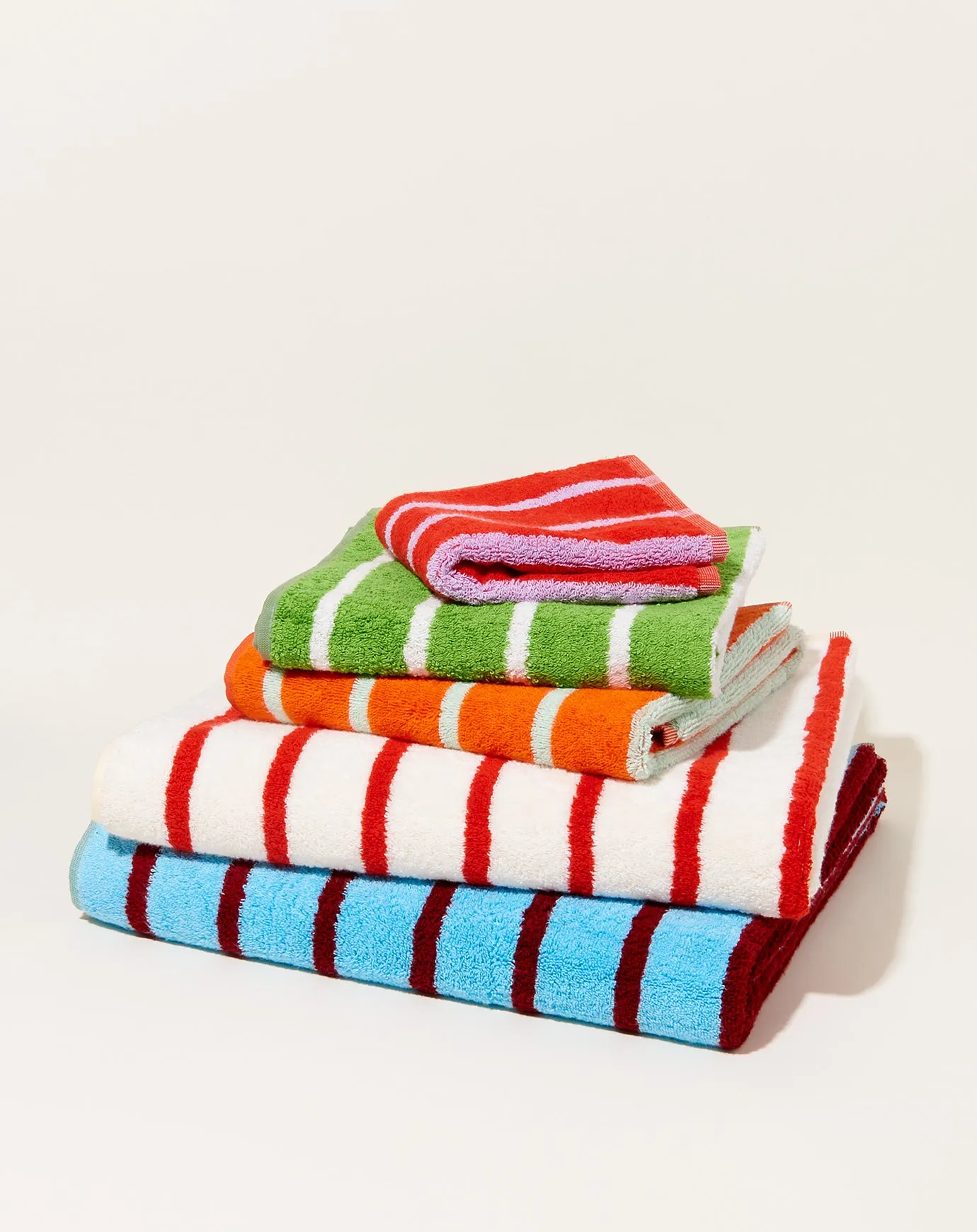Glass Stripe Hand Towel