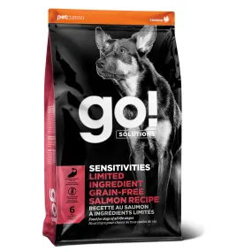 Go! Sensitivities Limited Ingredient Grain Free Salmon recipe for dogs