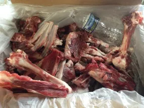 Goat Rib Bones, Fresh Raw