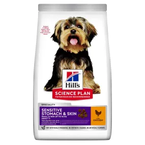 Hill's Science Plan Adult Sensitive Stomach and Skin Small and Mini Dog Food Chicken