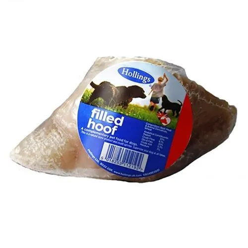 Hollings Filled Hoof Dog Treat Single