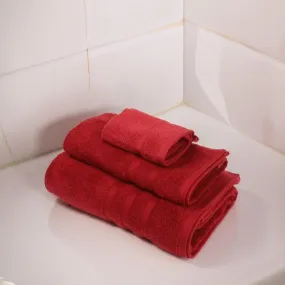 Hydro Glee Towel (Red) - Three Piece Set