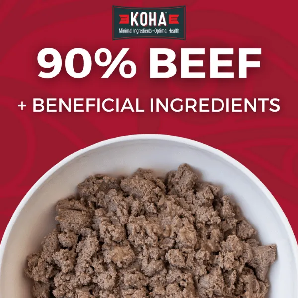 KOHA LID Beef Entrée Canned Dog Food