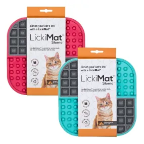 LickiMat Slomo Slow Feeder Mat for Cats Turquoise