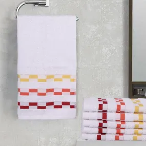 Merriya Hand Towel (White) - Set Of  Four